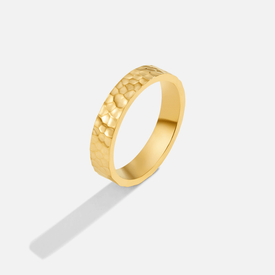 Bague en Or Martelé Dorcas