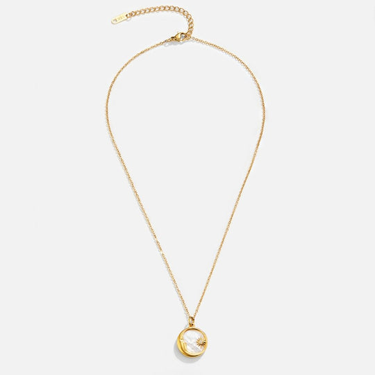 'Rêver dans les Nuages' Collier Lune & Étoiles