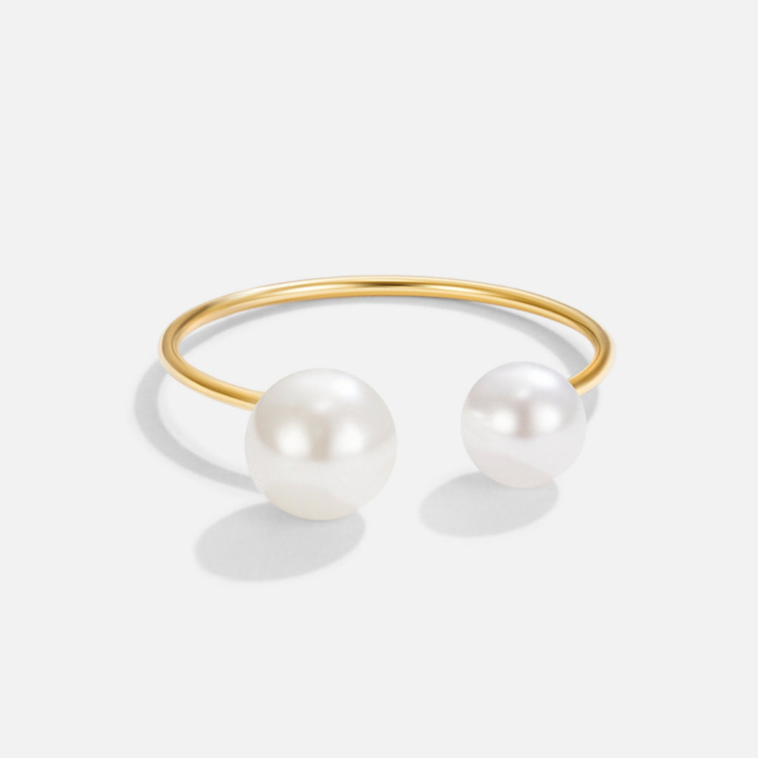 Bague Enveloppante Double Perle Durya