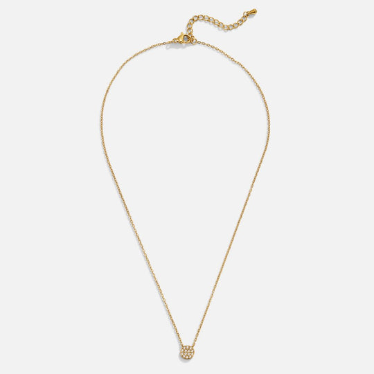 Collier en Disque en Cristal Elaine