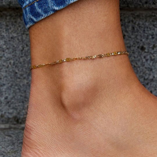 Bracelet de cheville en or Elise