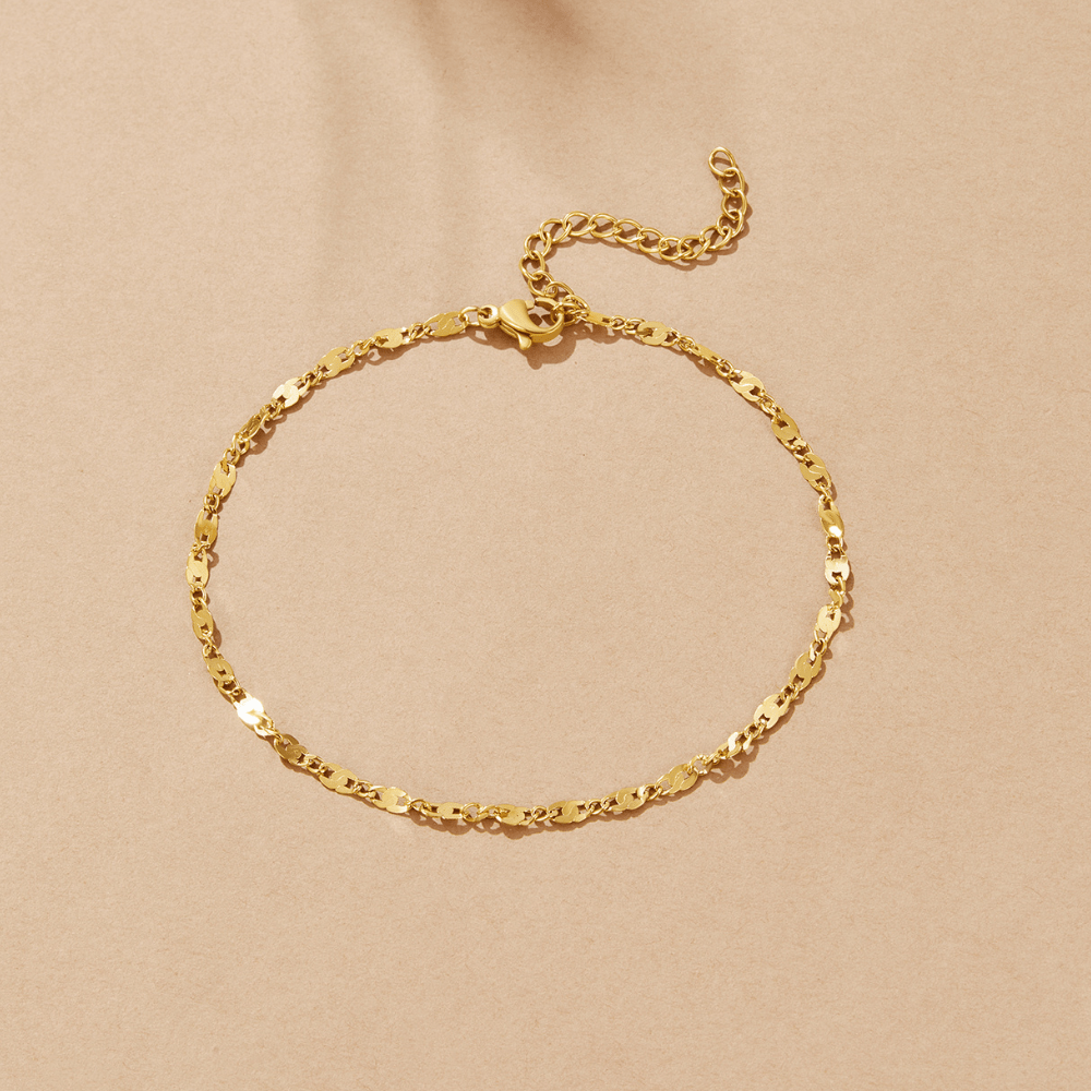 Bracelet de cheville en or Elise