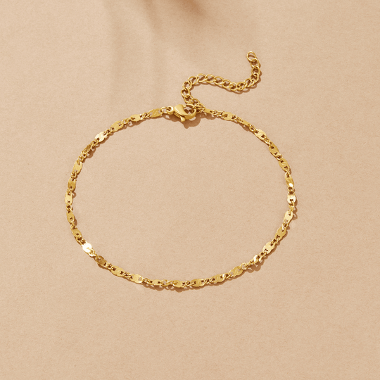 Bracelet de cheville en or Elise