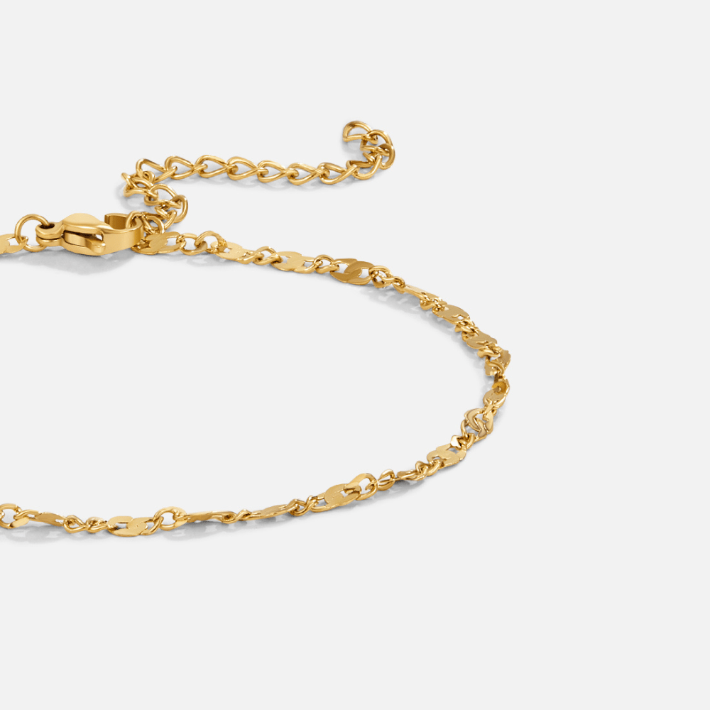 Bracelet de cheville en or Elise