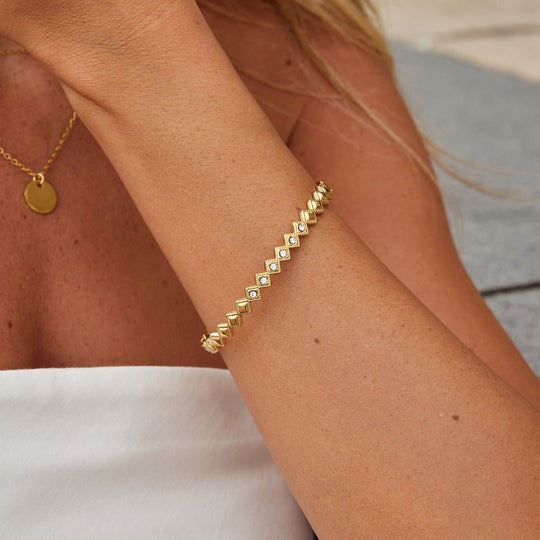Bracelet Marquise en Cristal Elle