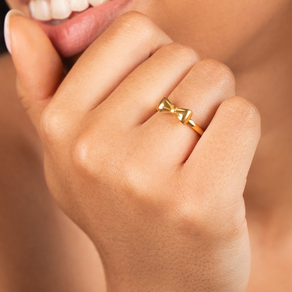 Bague Nœud Ellie en Or