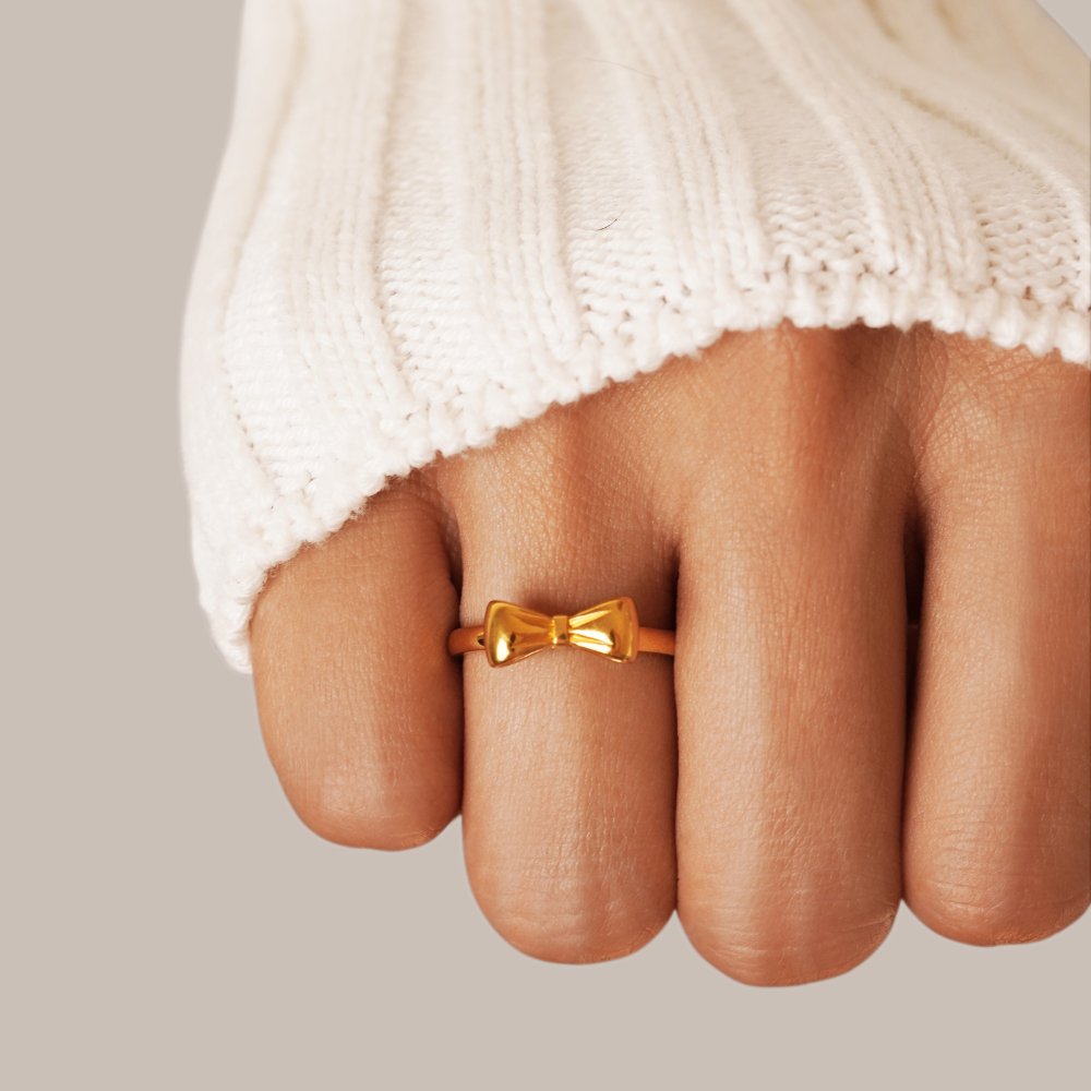 Bague Nœud Ellie en Or