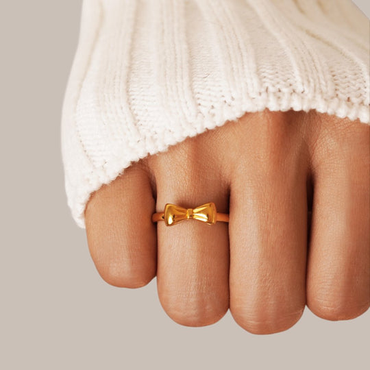 Bague Nœud Ellie en Or