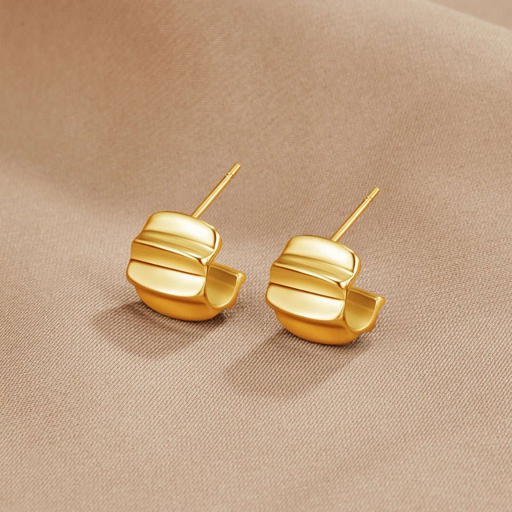 Boucles d'oreilles mini créoles Elsa