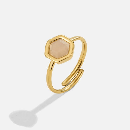 Bague en Or avec Pierre Ember