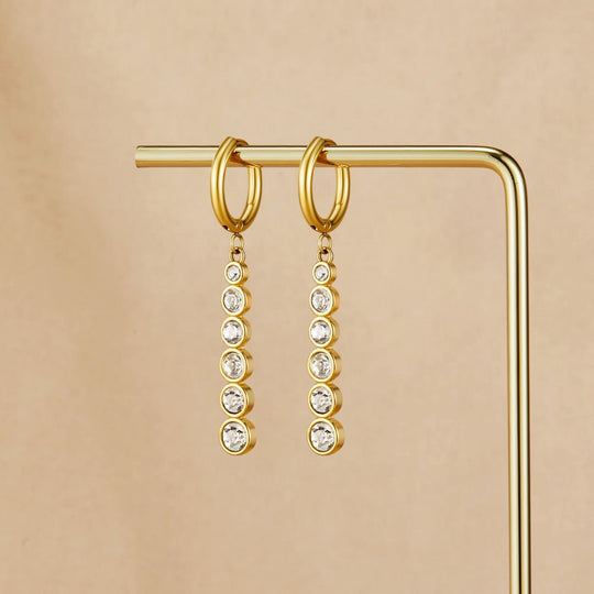 Boucles d'oreilles en cristal Emily