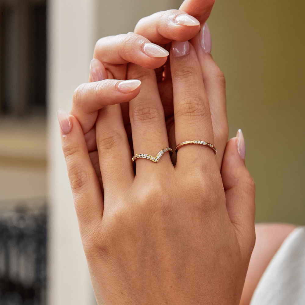 Bague en Cristal Couronne d'Éternité
