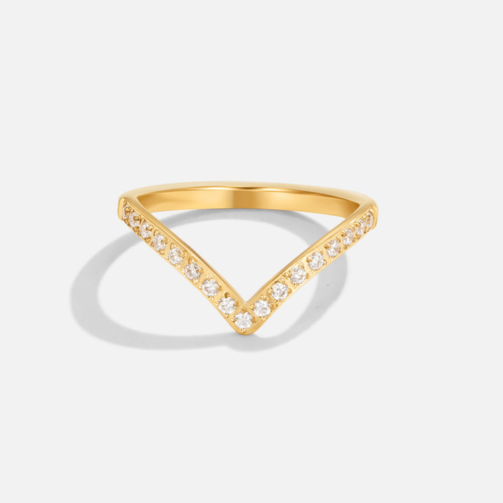 Bague en Cristal Couronne d'Éternité