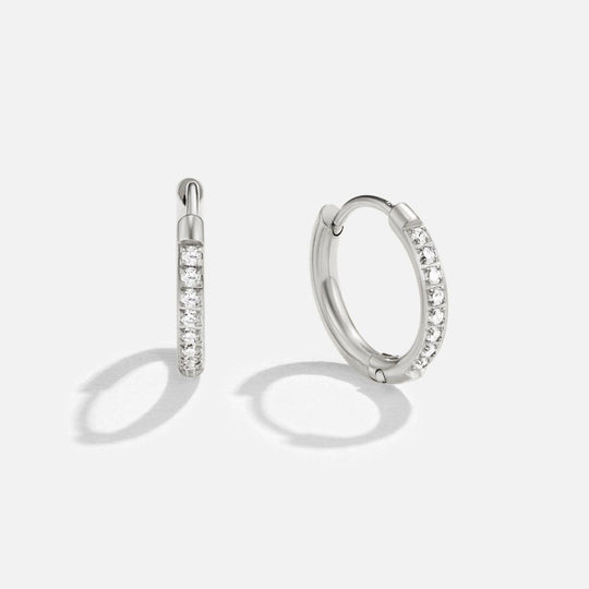 Boucles d'oreilles créoles Éternité