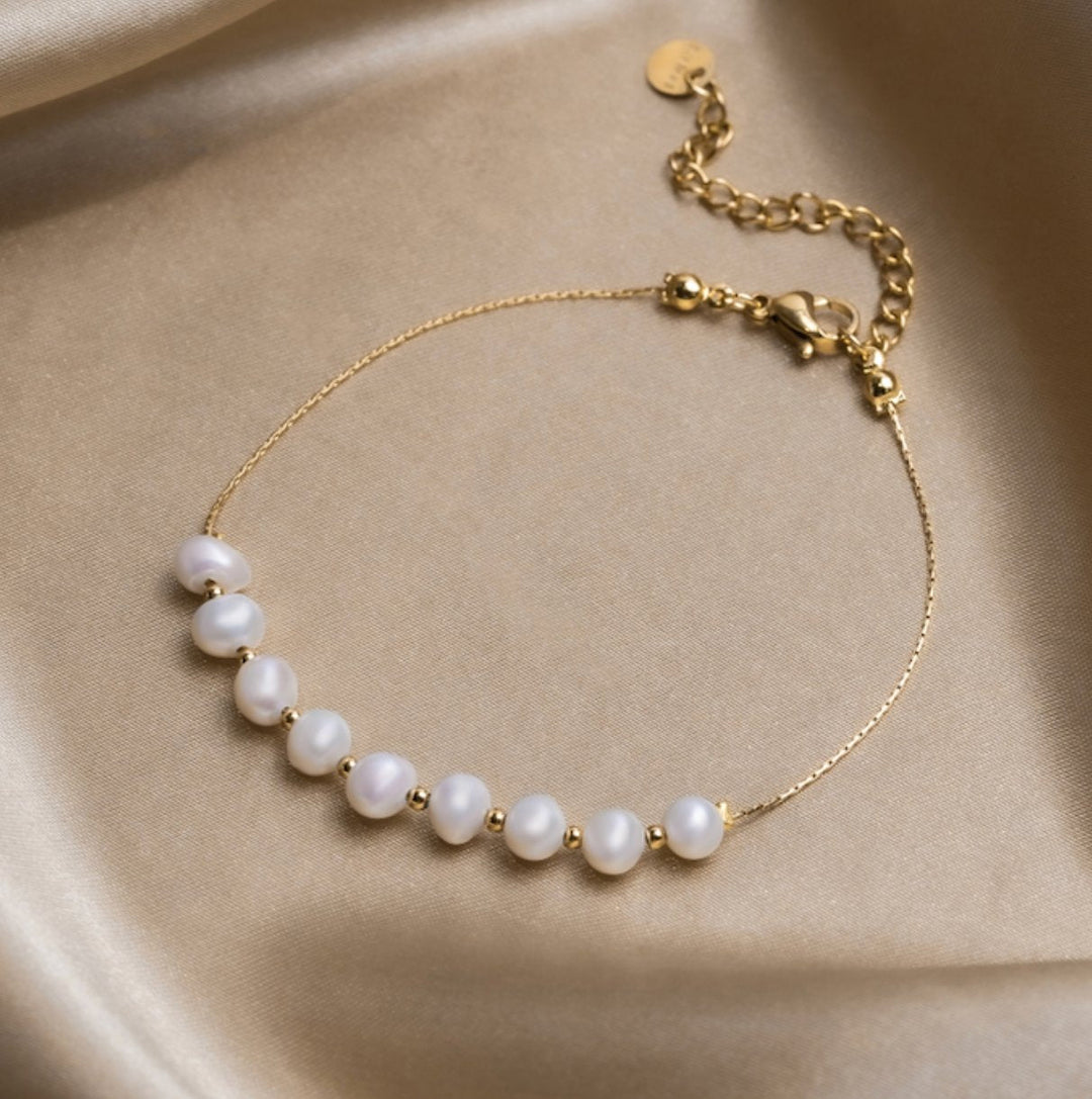 Bracelet en perles d'eau douce Eva