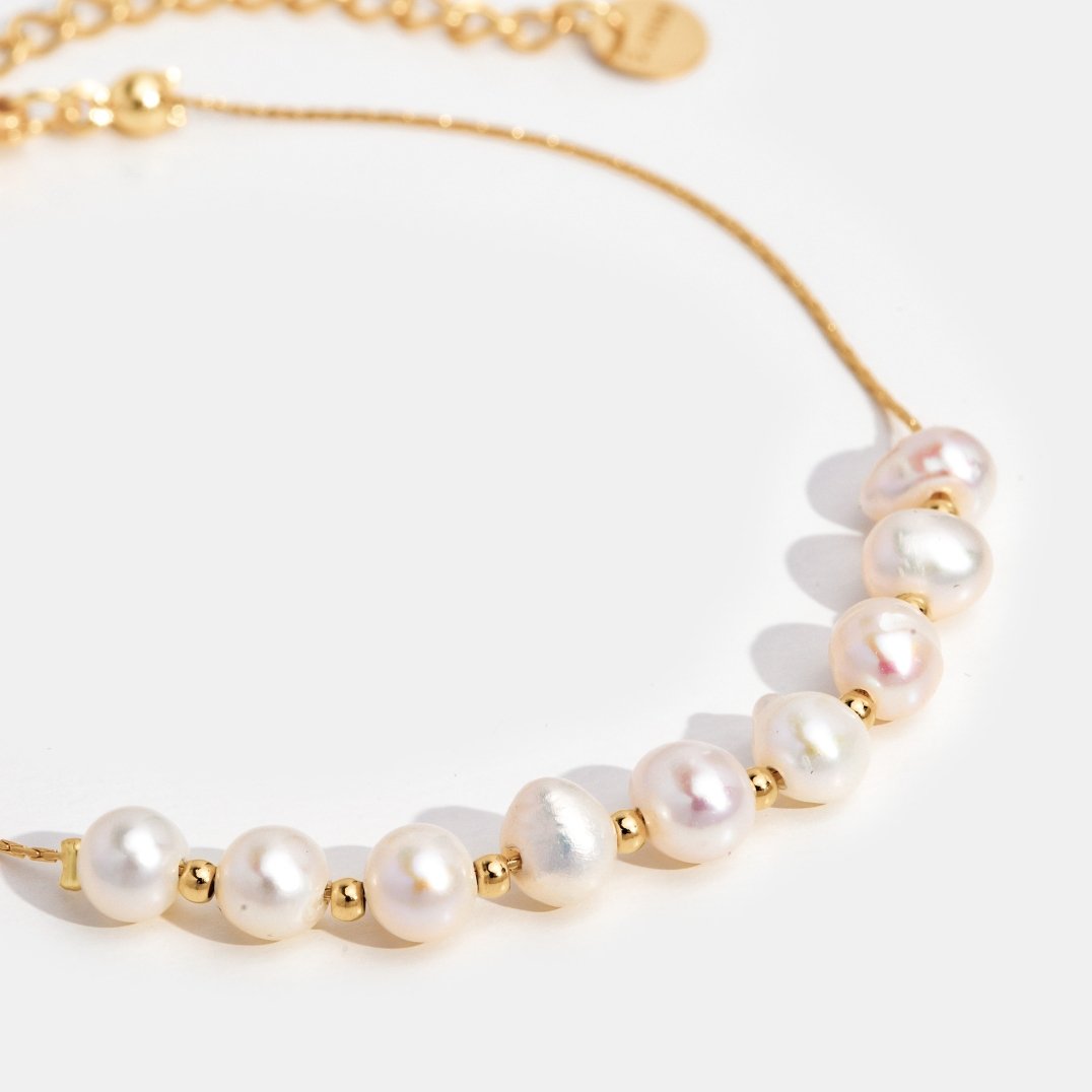 Bracelet en perles d'eau douce Eva