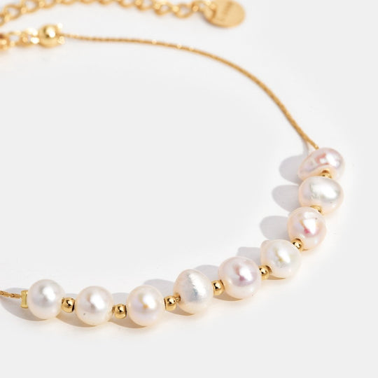 Bracelet en perles d'eau douce Eva