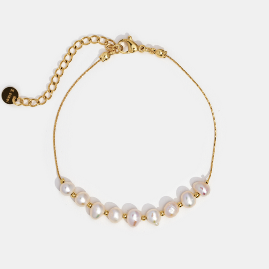 Bracelet en perles d'eau douce Eva