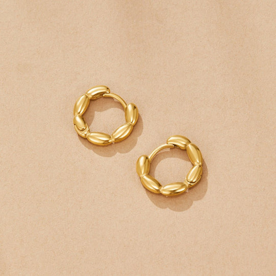 Boucles d'oreilles en forme de cerceau Evan