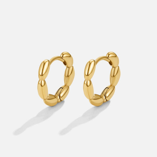 Boucles d'oreilles en forme de cerceau Evan