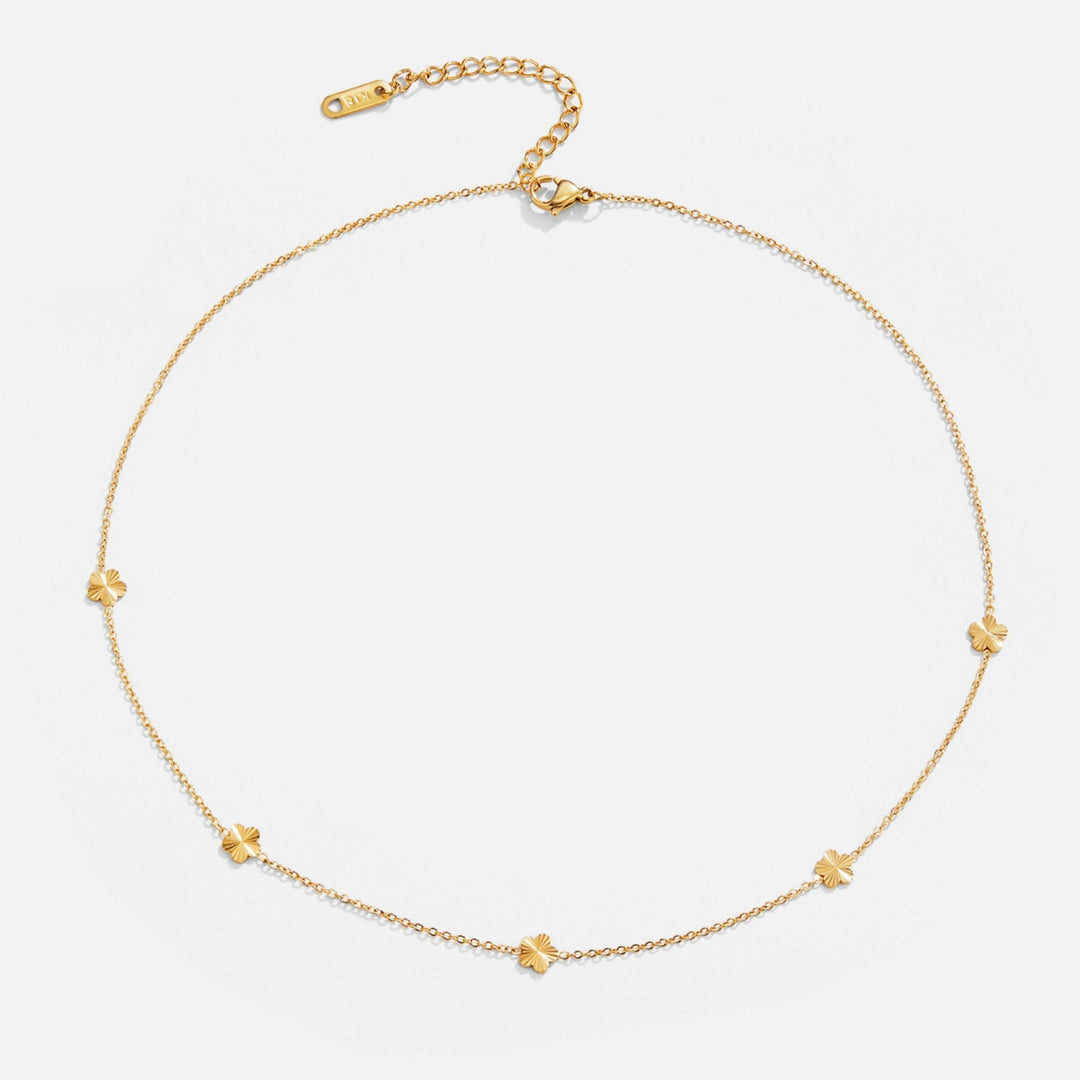 Collier Chaîne en Or 18K Flower Power