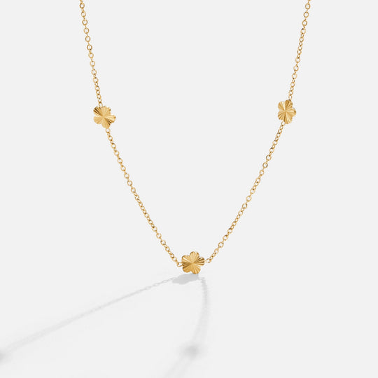 Collier Chaîne en Or 18K Flower Power