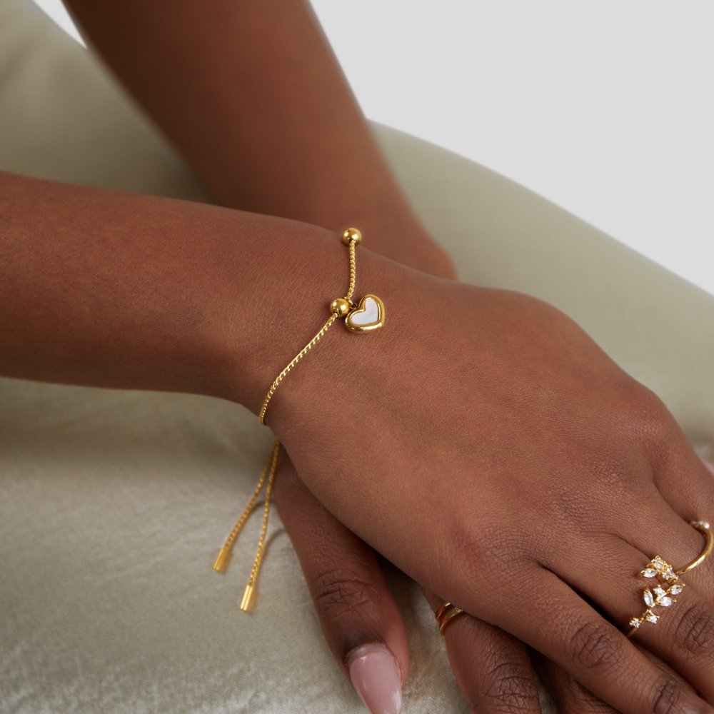 Bracelet Cœur d'Amour Éternel