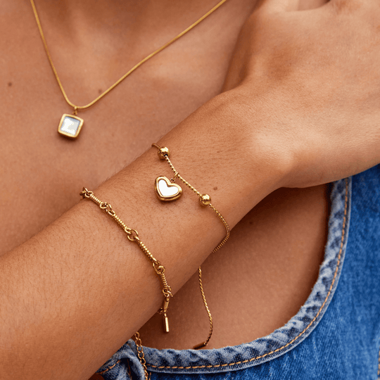 Bracelet Cœur d'Amour Éternel