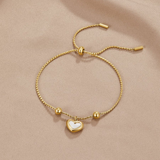 Bracelet Cœur d'Amour Éternel