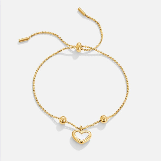 Bracelet Cœur d'Amour Éternel