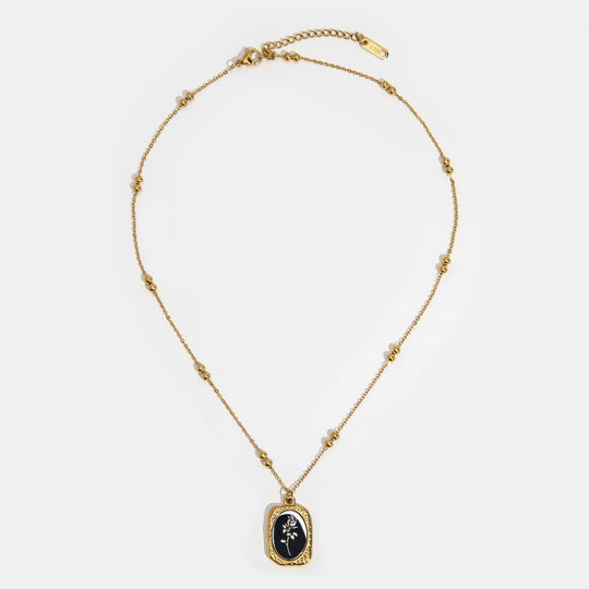 Collier 'Amour Fragile' en Rose