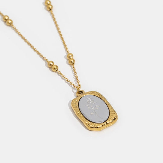 Collier 'Amour Fragile' en Rose
