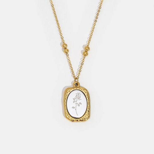 Collier 'Amour Fragile' en Rose