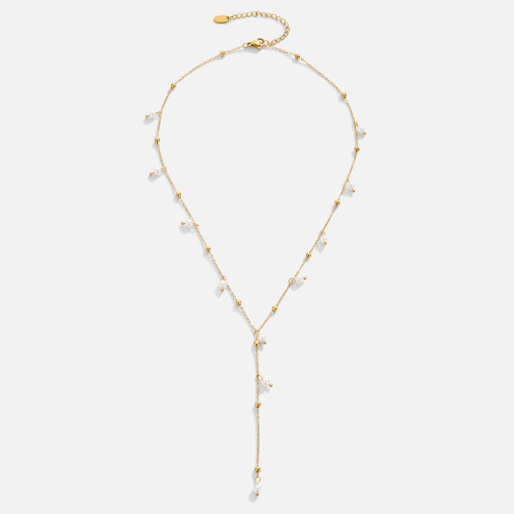 Collier Lariat en Perles