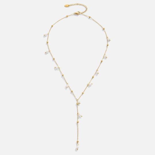 Collier Lariat en Perles