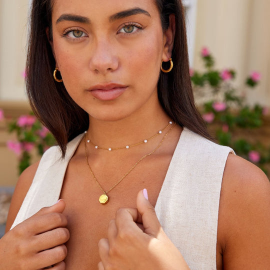 Collier Pendentif Géométrique