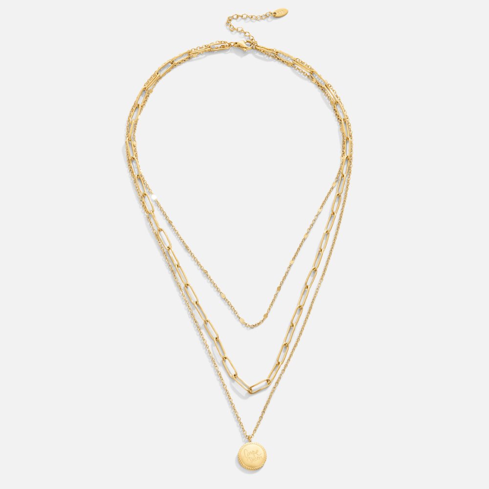 Collier superposé Geya Coin