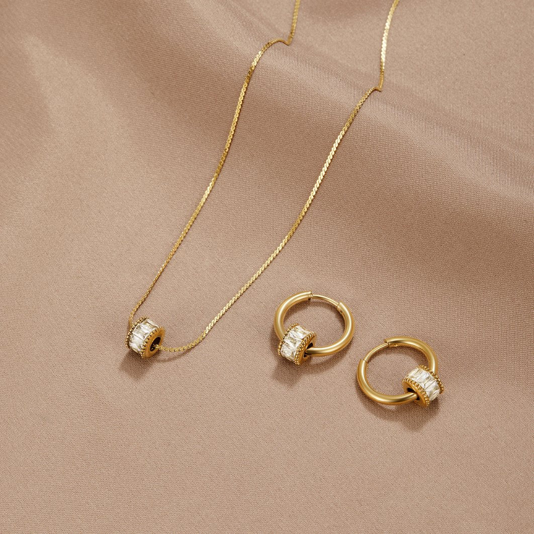 Collier en Or 18K Gigi Crystal
