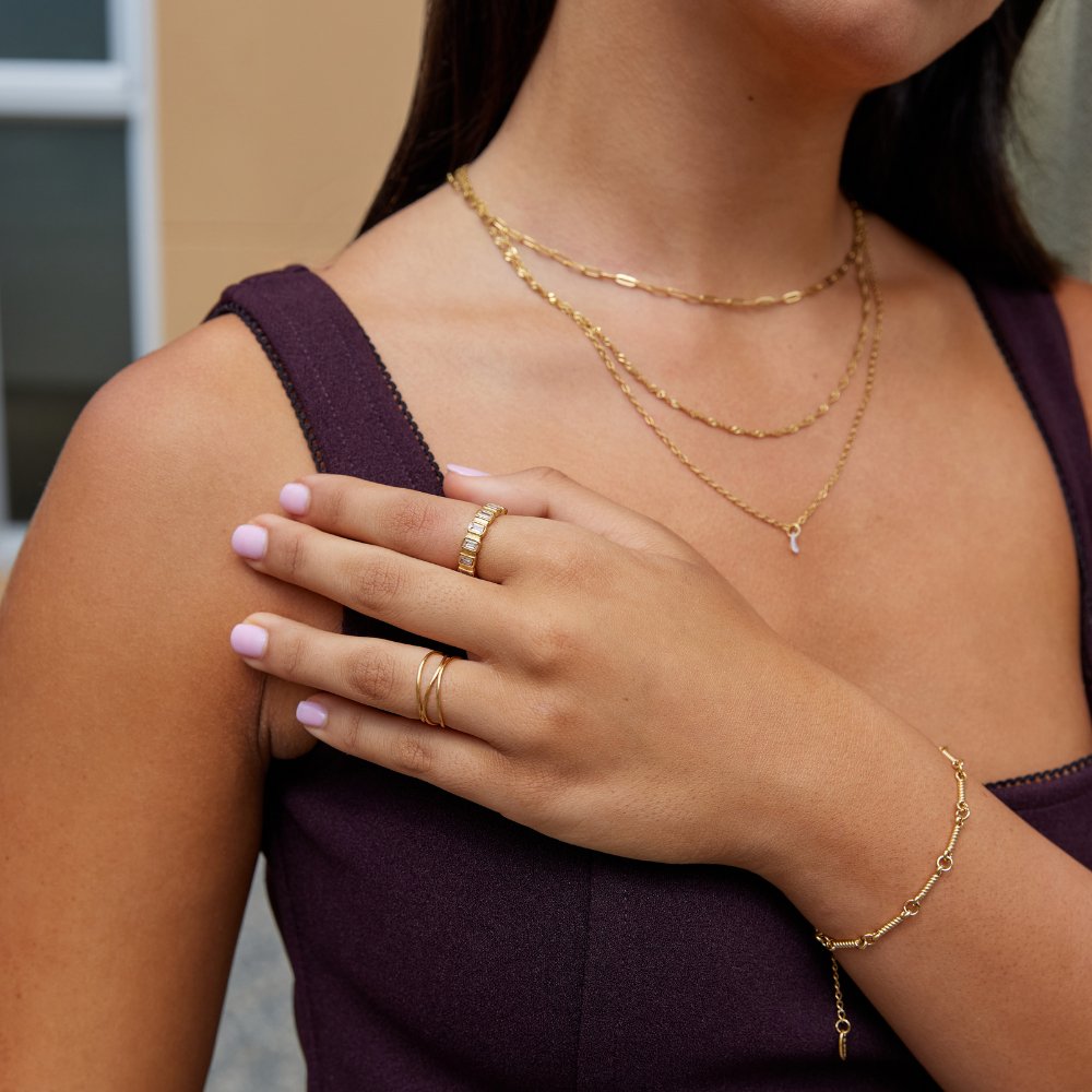 Bague en Cristal Carrée Gigi