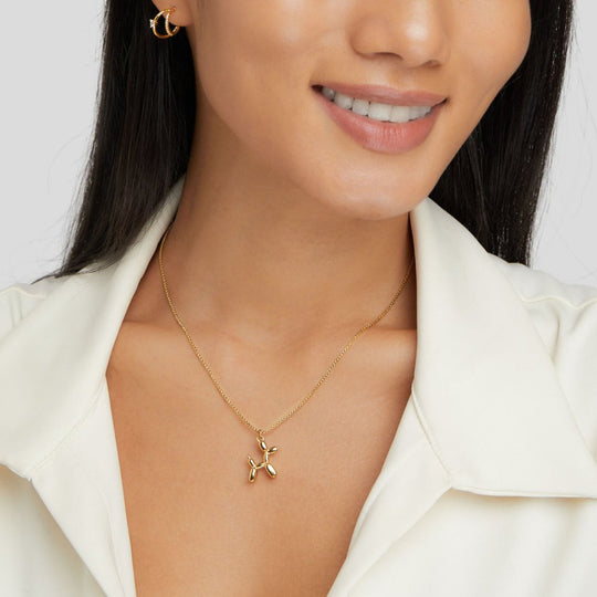 Collier Animal Ballon en Or