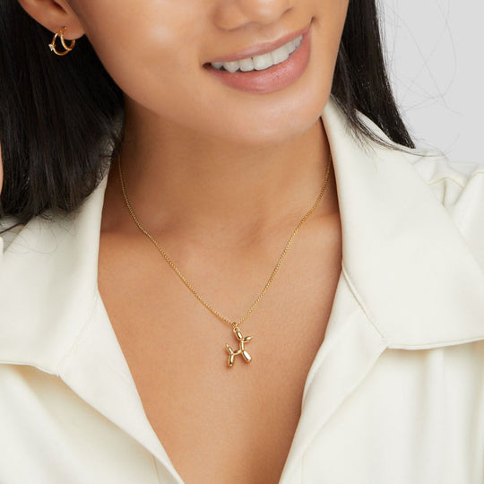 Collier Animal Ballon en Or