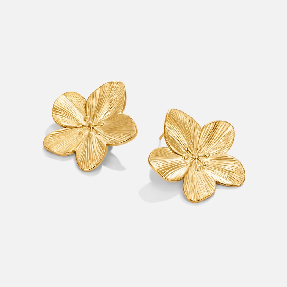 Boucles d'Oreilles Blossom en Or