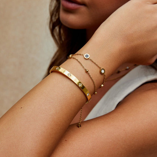 Bracelet Trèfle en Or