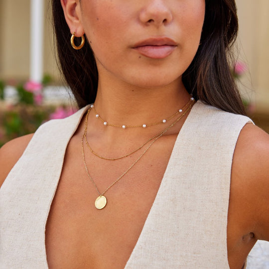Collier en pièce d'or