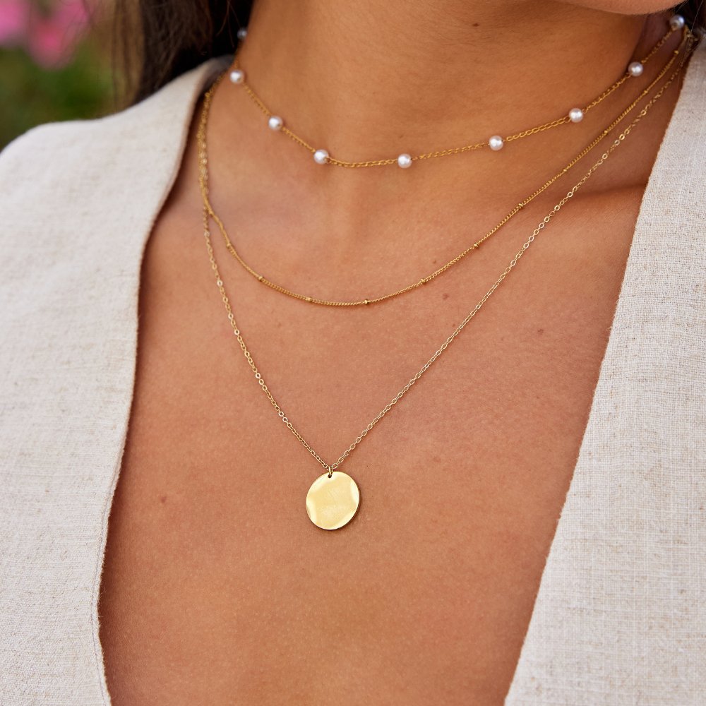 Collier en pièce d'or