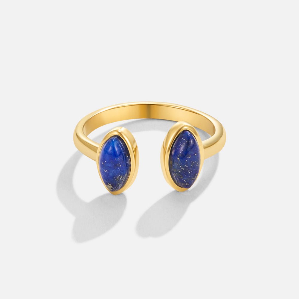 Bague en Lapis Lazuli en Or