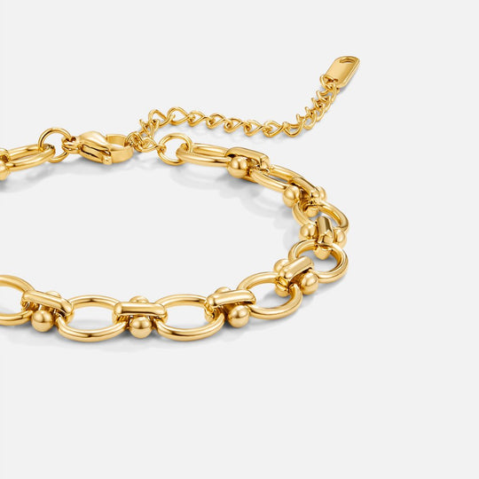 Bracelet en Chaîne à Maillons en Or