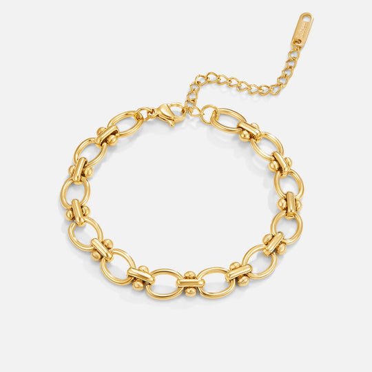 Bracelet en Chaîne à Maillons en Or