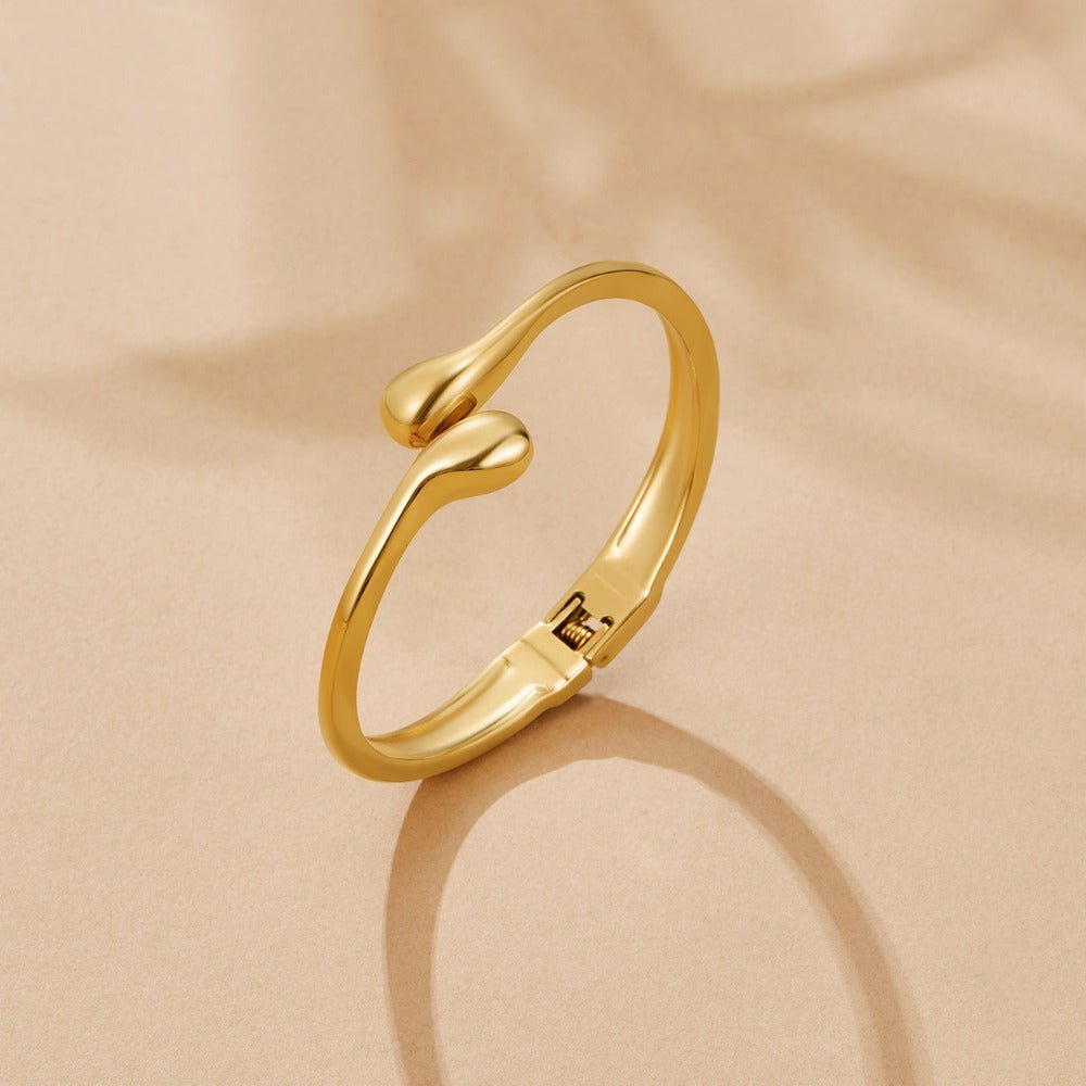 Bracelet en goutte d'or