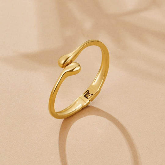 Bracelet en goutte d'or